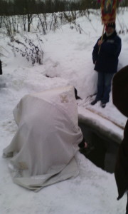 Великое освящение воды на реке Косковская Курденьга