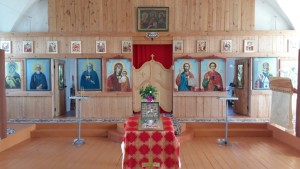 современный вид нижнего храма вмч. Георгия.